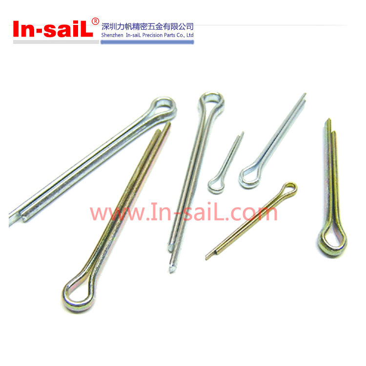 Single Coil Type and Double Coil Type Stainless Steel Cotter Pins, Split Pins with DIN94, ISO1234