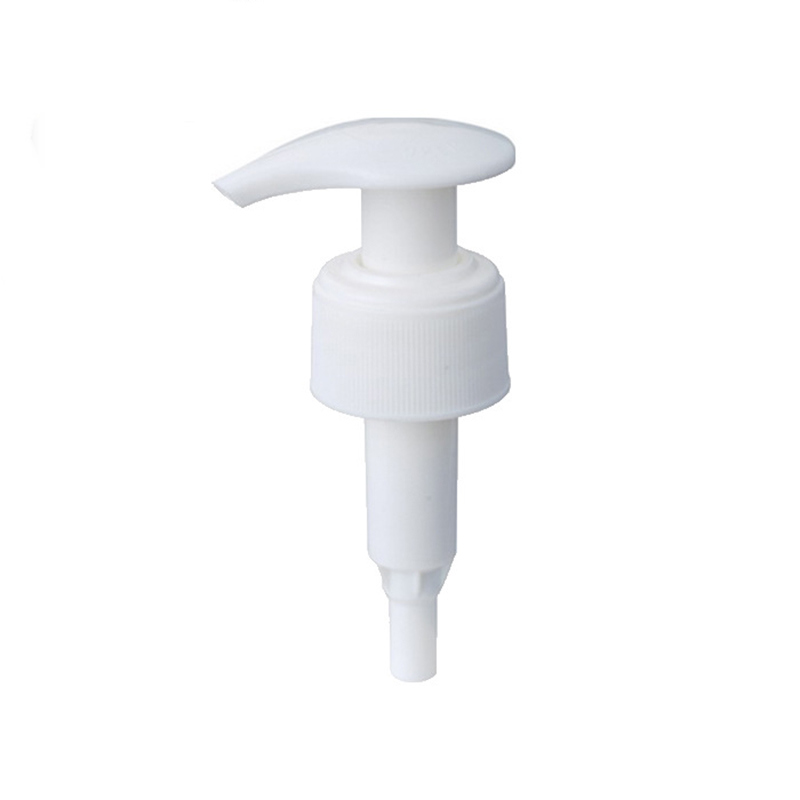 High Quality Elegant Body Aluminium Finish Left-Right Switch Type Lotion Pump (NP08)