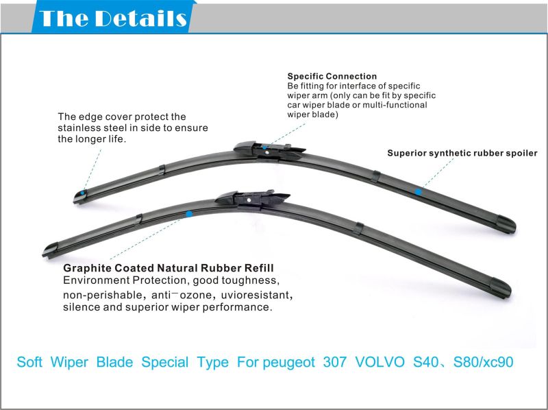 Natural Rubber Refill Wiper Blade