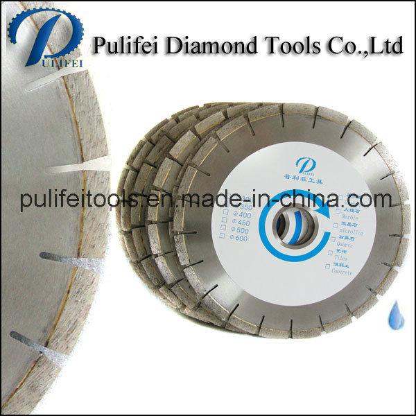 Silver Laser Welded Wet Cutting Granite Circle Saw Blade