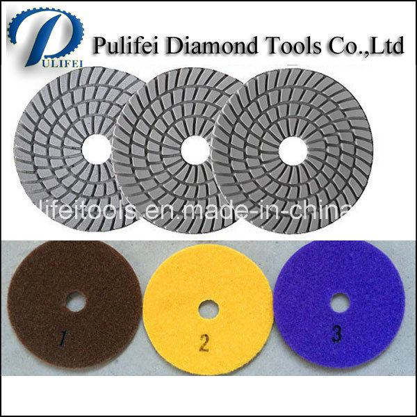 Stone Surface Abrasive Diamond Tools Polishing Marble Granite Pad