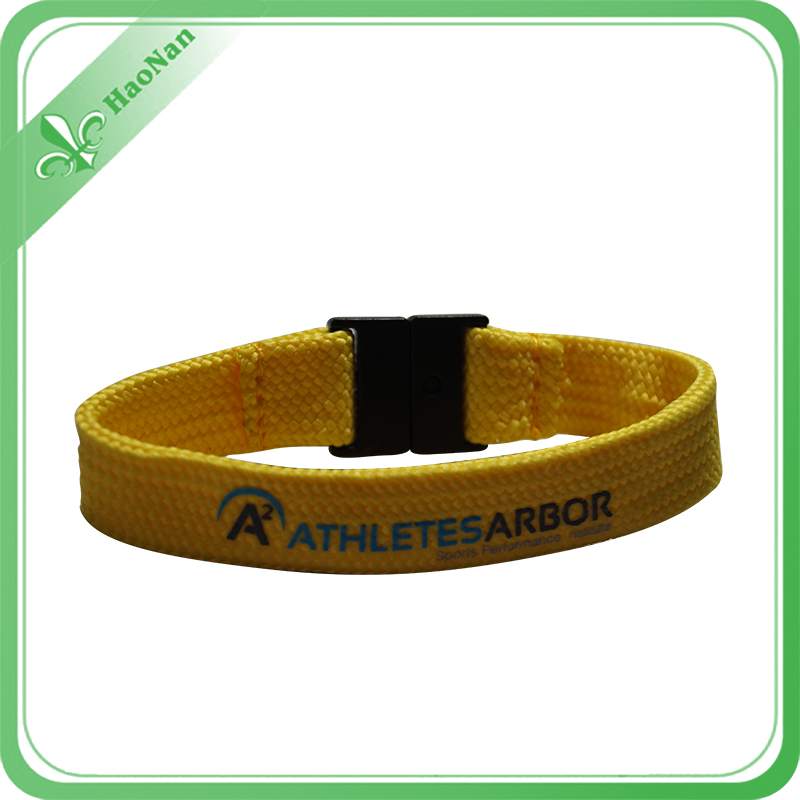 Cheap Custom Logo Printed Hollow Wristband