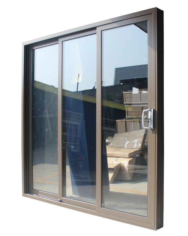 Double Glazed Aluminum Sliding Doors with As2208