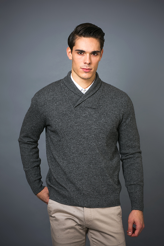 Men′ S Fashion Cashmere Blend Sweater 17brpv080