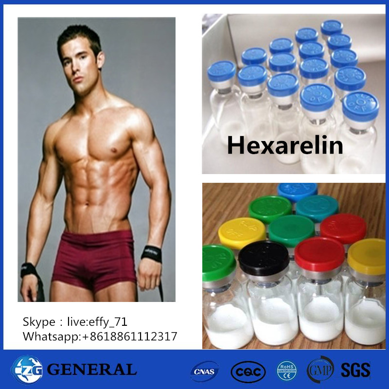 99% Hormone Powder Bodybuilding Peptide Hexarelin 2mg 5mg