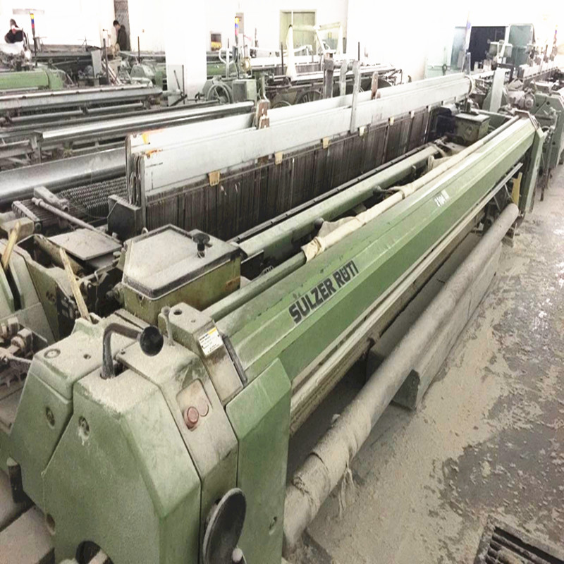 Good Condition Second-Hand Sulzer P7100-390cm Rapier Loom Machine