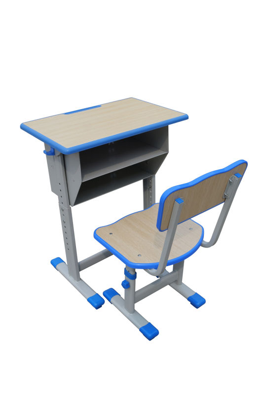 Furniture-Double Drawer School Desk and Chair Lb-D/C-005