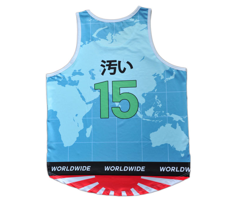 100% Polyester Basketball Football Training Jersey Sport Jersey (TT5008)