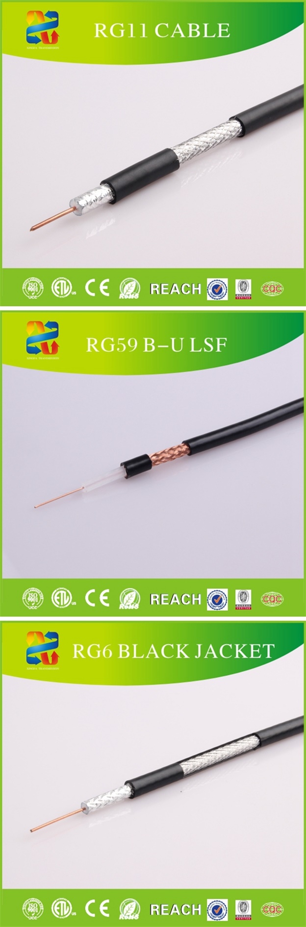 75 Ohm Rg402 Coax Cable