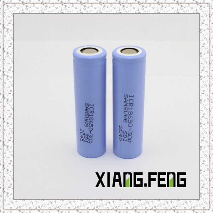 Icr18650 30A for Samsung 18650 3000mAh Lithium-Ion Battery