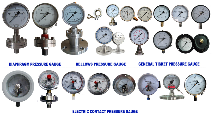 Cx-Pg-Sp Electric Contact Vibration-Proof Pressure Gauges (CX-PG-SP)