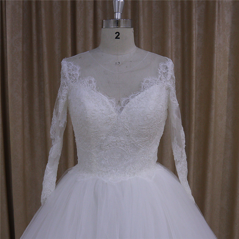 Wedding Dresses Evening Long Long Sleeve