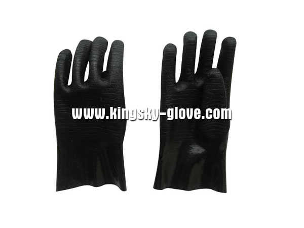 Guantlet Cuff Black Neoprene Industrial Glove (5341)