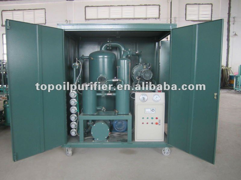 Enclosure Used Dielectric Oil Treatment Machine Series Zyd, Water-Proof, Weather-Proof, Good Performance