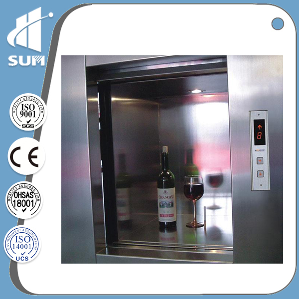 Dumbwaiter of Speed 0.4m/S Capacity 250kg Ce Approved