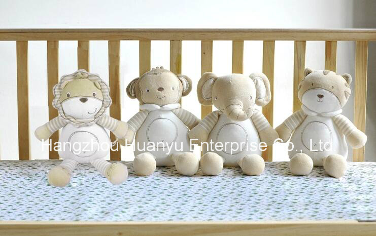 Factory Supply Organic Fabric Soft Baby Plush Toy