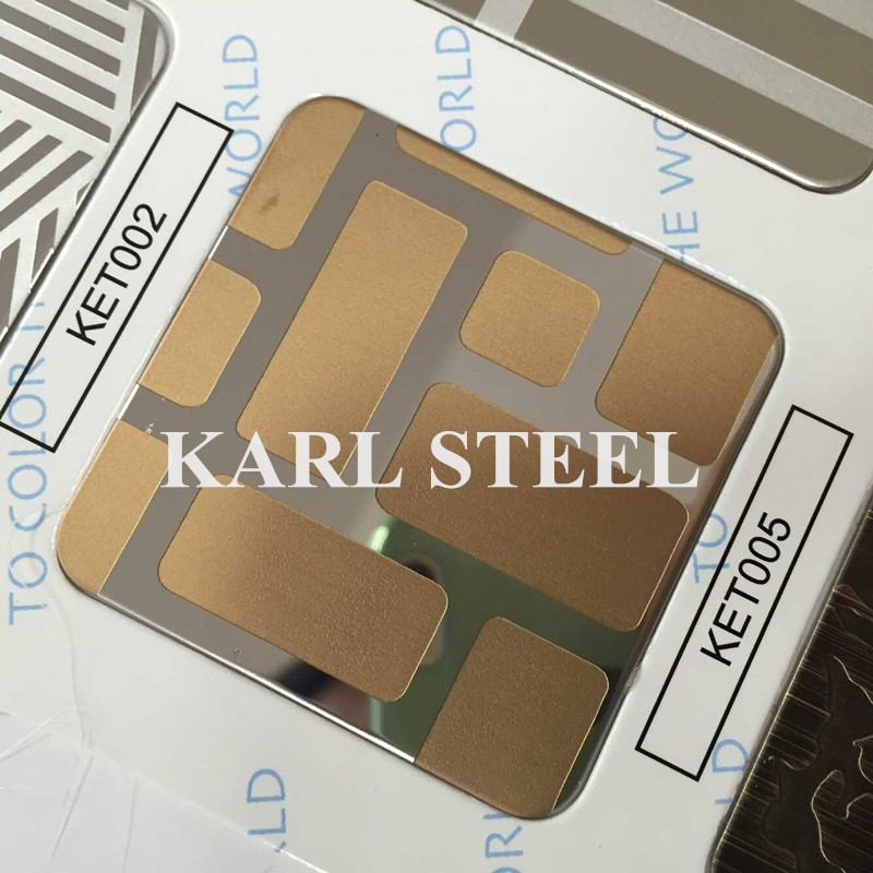 410 Stainless Steel Silver Color Embossed Kem008 Sheet