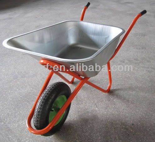 China Made Building Construction Steel Barrow Cart Wb6404