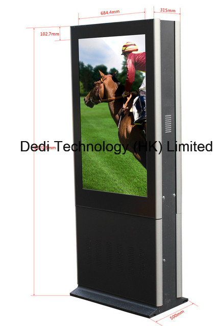 Outdoor Waterproof 55 Inch Transparent LCD Display Screen