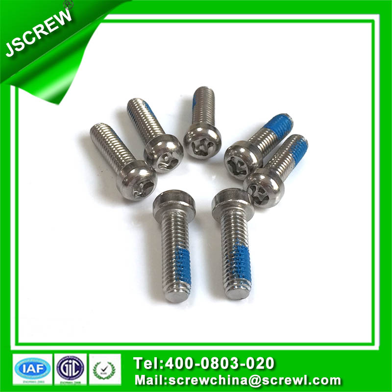 Metric Size Nylok Anti Theft Screw for Fan