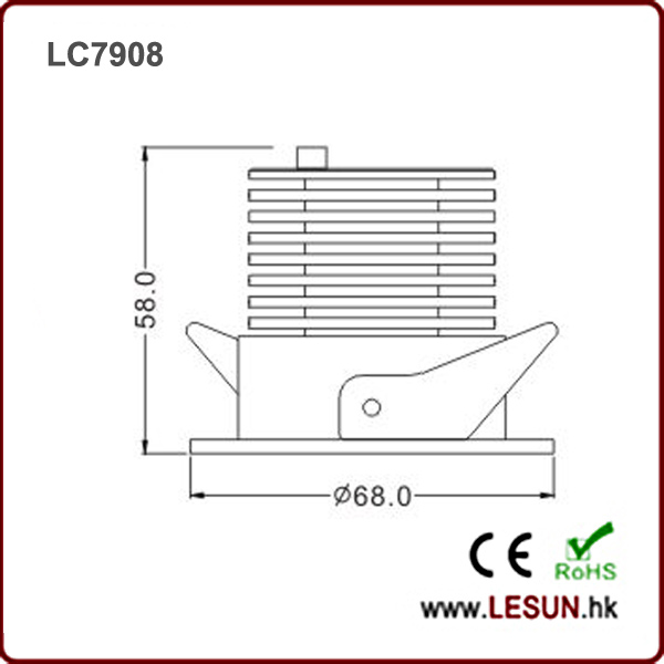 LC7908 6W COB Down Light