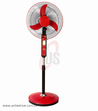 Solar Energy DC Fan, 16inch DC Stand Fan