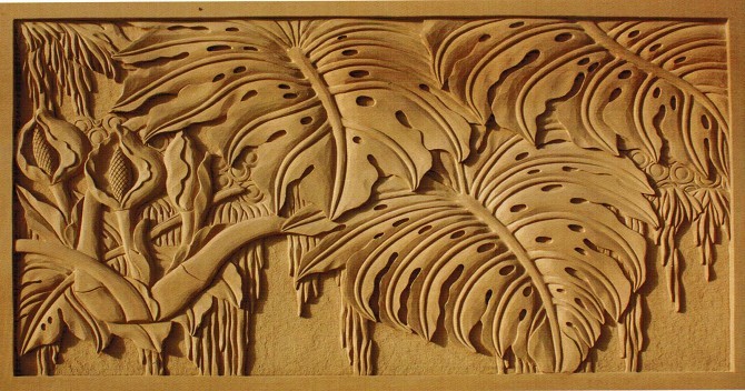 CNC Engraving Machine for Wooden Relief