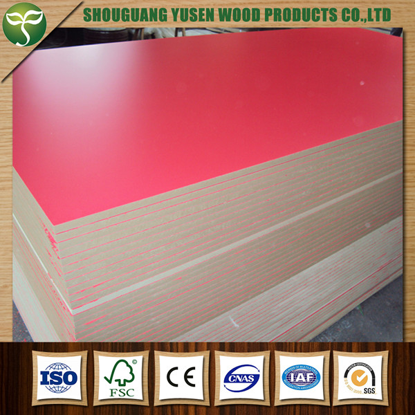 1220*2440mm Different Thickness of Melamine MDF