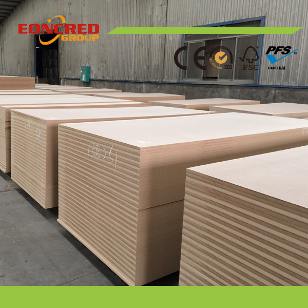 Plain MDF Board, Raw MDF Board with High Quality From China Eoncred