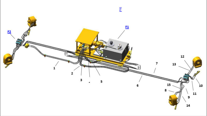 20FT 40FT Hydraulic Telescopic Self-Guide Container Spreader