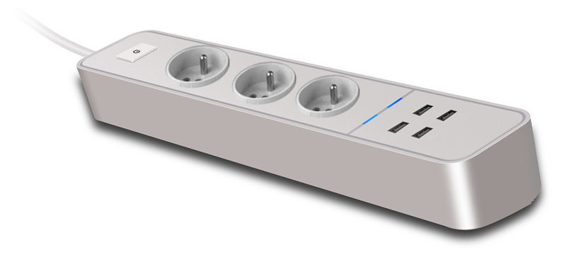 Electric Extension Socket Design with USB Power Strip