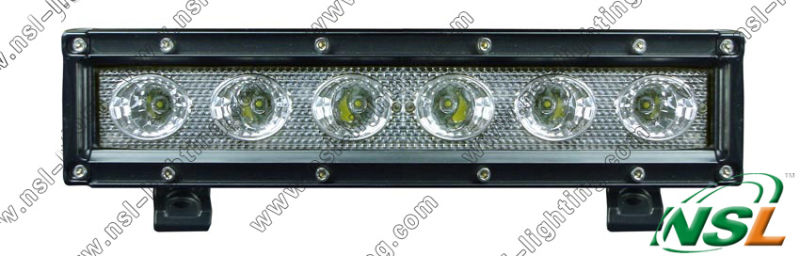 30W 10 Inch LED Work Light Bar Offroad Flood Spot Comb 6PCS*5W 2550lm LED Driving Light Bars for Mining Boat SUV ATV