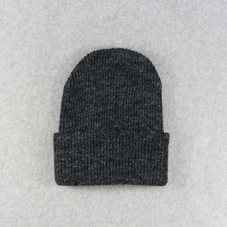 Womens Mens Unisex Knitted Fancy Turn Over Hat Beanie (HW127)