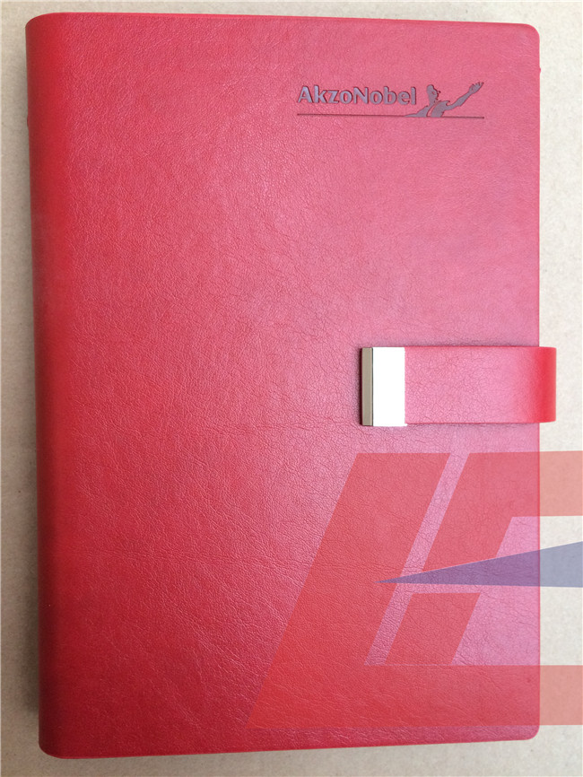 Magnet Leather Diary for Organizer PU Notebook