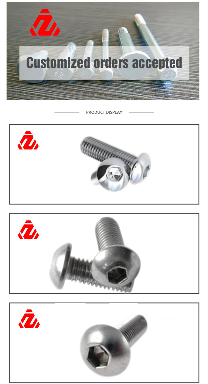 Stainless Steel Round Head Screws