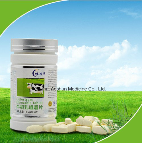 2015 High Quality Colostrum Chewable Tablet