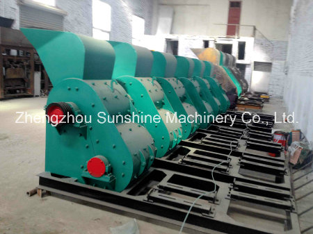 Easy Operation Double Stage Hammer Crusher Limestone Salt Crusher