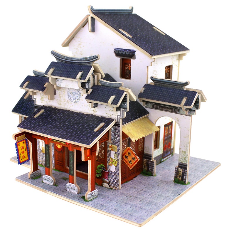 Wood Collectibles Toy for Global Houses-China Mercers' Shop