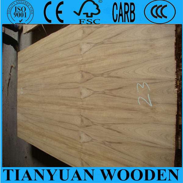 3.5mm 3.2mm 5mm Natural Teak Plywood for Furniture and Decoration