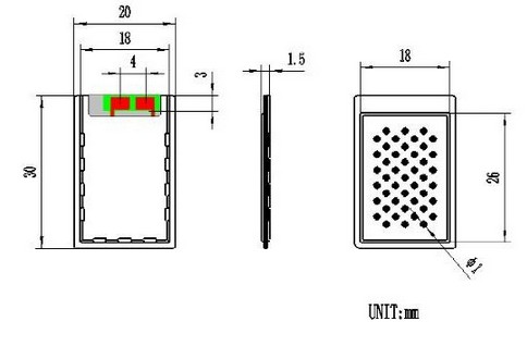 Fbpsp3020 2015 New 16V Loud Piezo Speaker (FBELE)