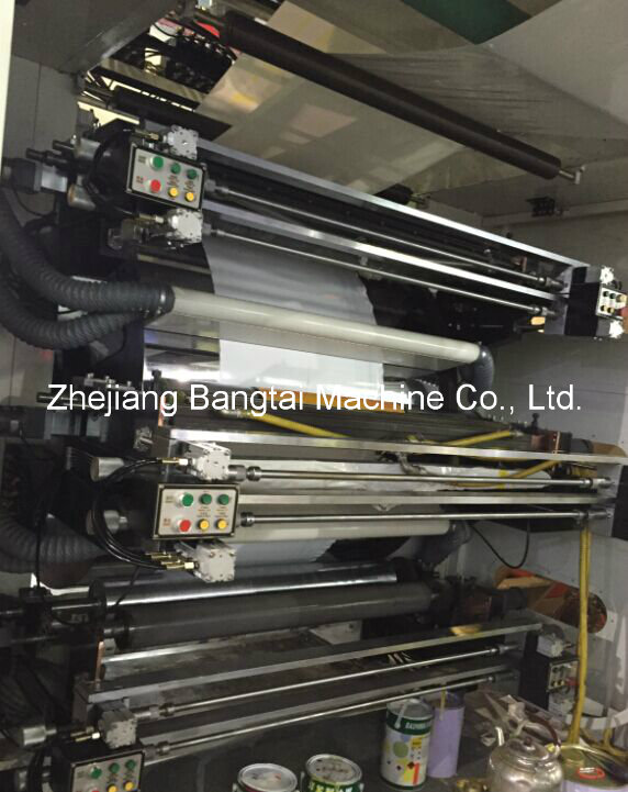 6 Color High Speed Central Drum Flexographic Printing Machine