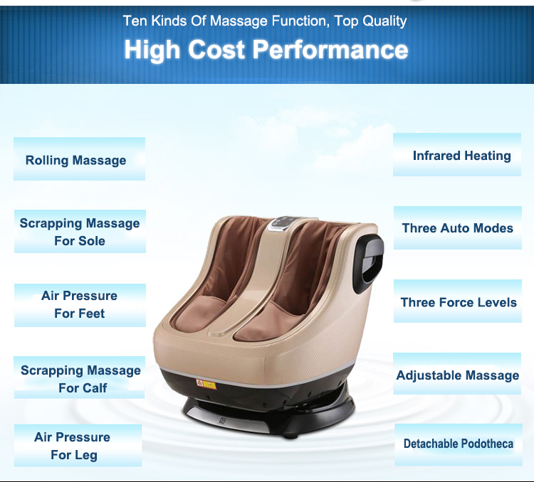 3D Blood Circulation Electromagnetic Wave Foot Massager