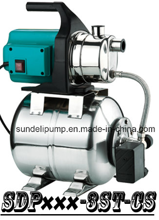 (SDP600-3ST-CS) Household Self-Priming Jet Garden Water Pump with Tank