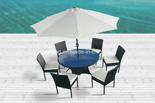 Dining Table for Outdoor / Dining Room Table with 6 Chairs / SGS (8214)