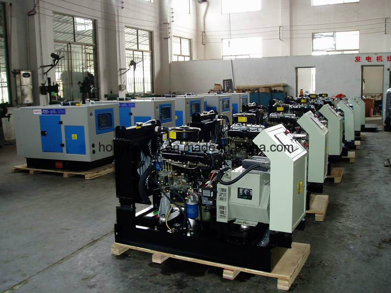 10kVA-50kVA Power Diesel Silent Soundproof Generator Set with Yangdong Engine (K3008D)