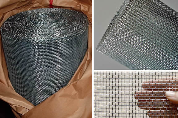 Square Galvanized Iron Netting for Window Screen