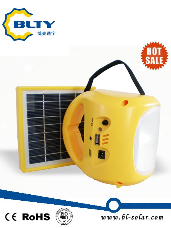 Portable Solar Lantern with LEDs