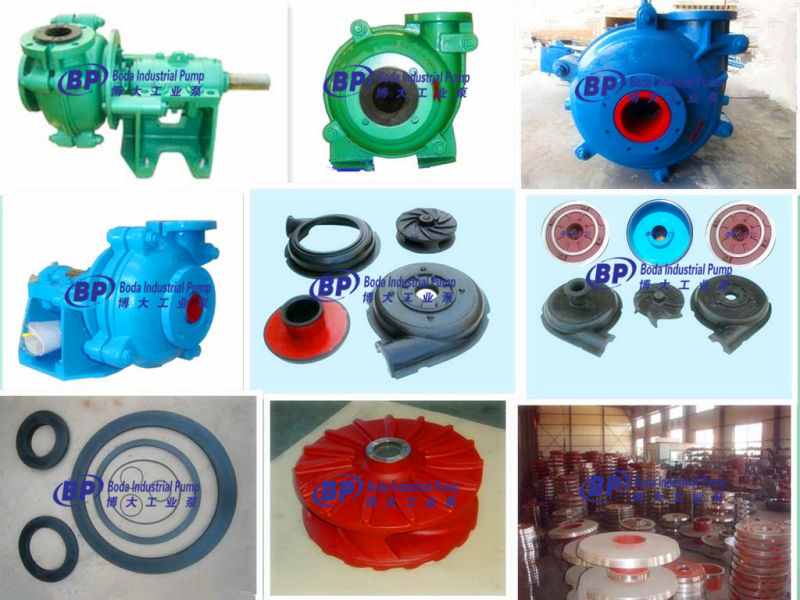 High Effiency Anti-Abbrasive Slurry Pump Spare Parts