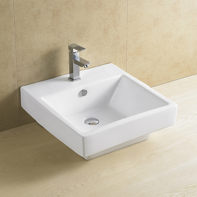 Wholesale Best Price White Sanitary Ware Ceramic Countertop Sink