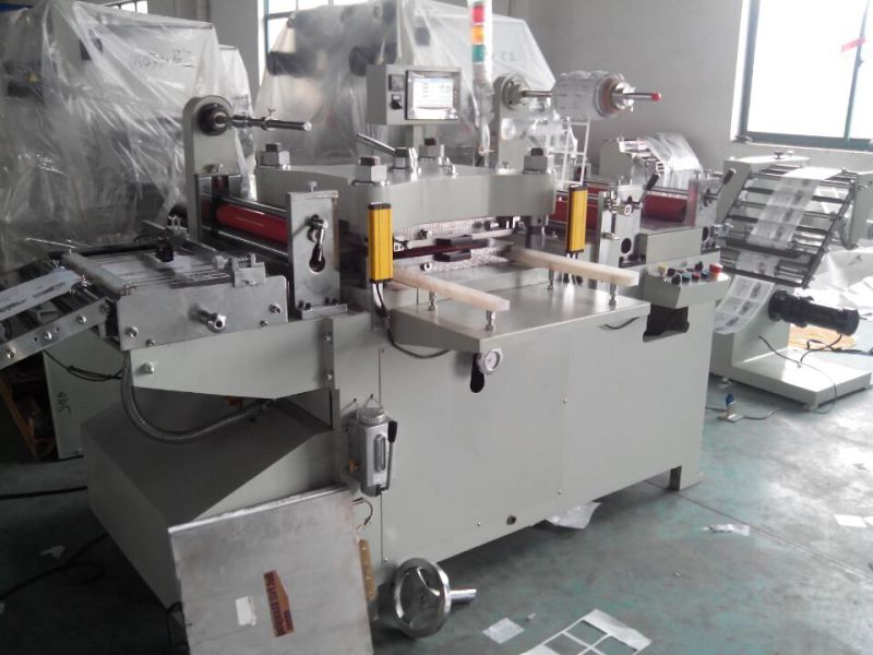 Aluminum PVC Film Laminated Machine with Cutter for Paper Label